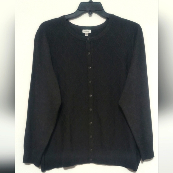 Avenue Sweaters - New Gray Cardigan / Size 2X